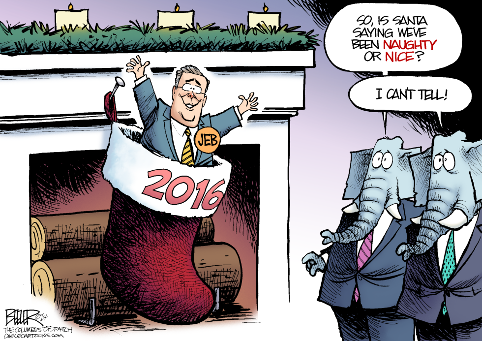 Jeb Bush Stocking COLOR