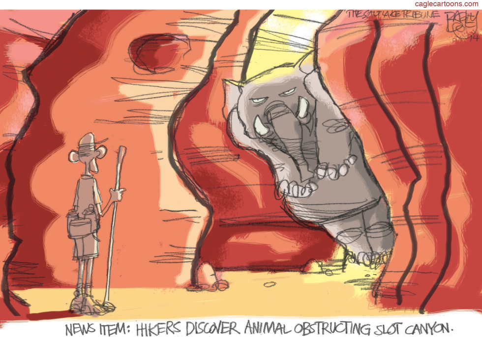  GOP OBSTRUCTION by Pat Bagley