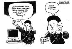NORTH KOREA CYBER ATTACKS by Jimmy Margulies
