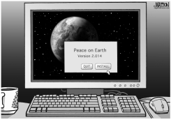 PEACE ON EARTH - QUIT - INSTALL by R.J. Matson