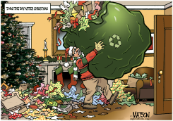 TWAS THE DAY AFTER CHRISTMAS by R.J. Matson