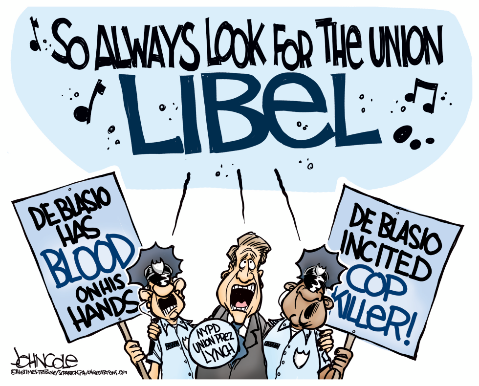 NYPD union  -- COLOR
