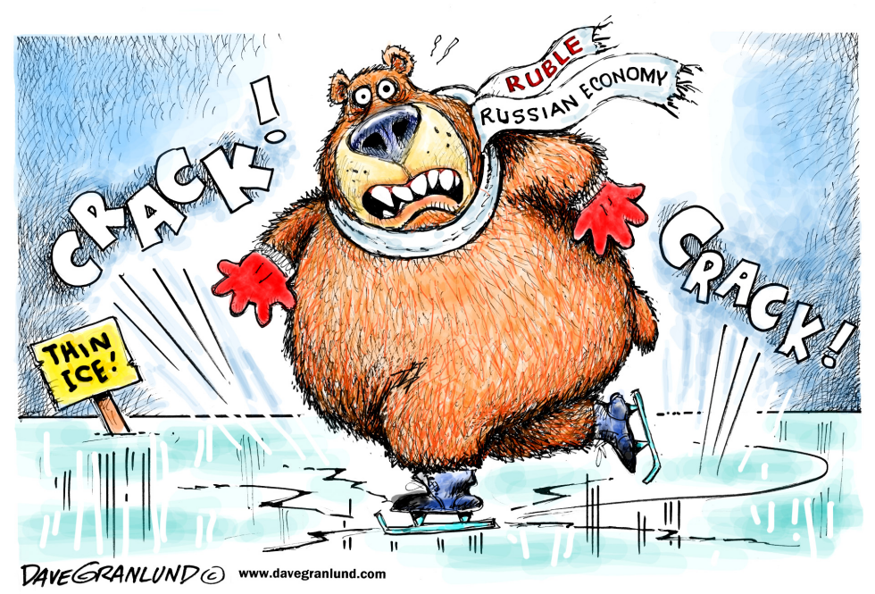  RUSSIAN ECONOMY by Dave Granlund