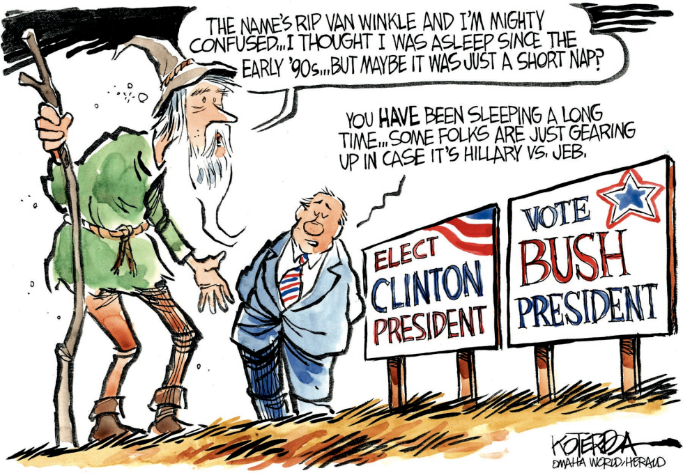 Rip Van Winkle Confusion