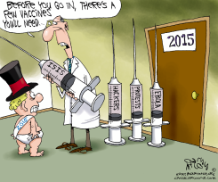 BABY NEW YEAR VACCINES  by Gary McCoy