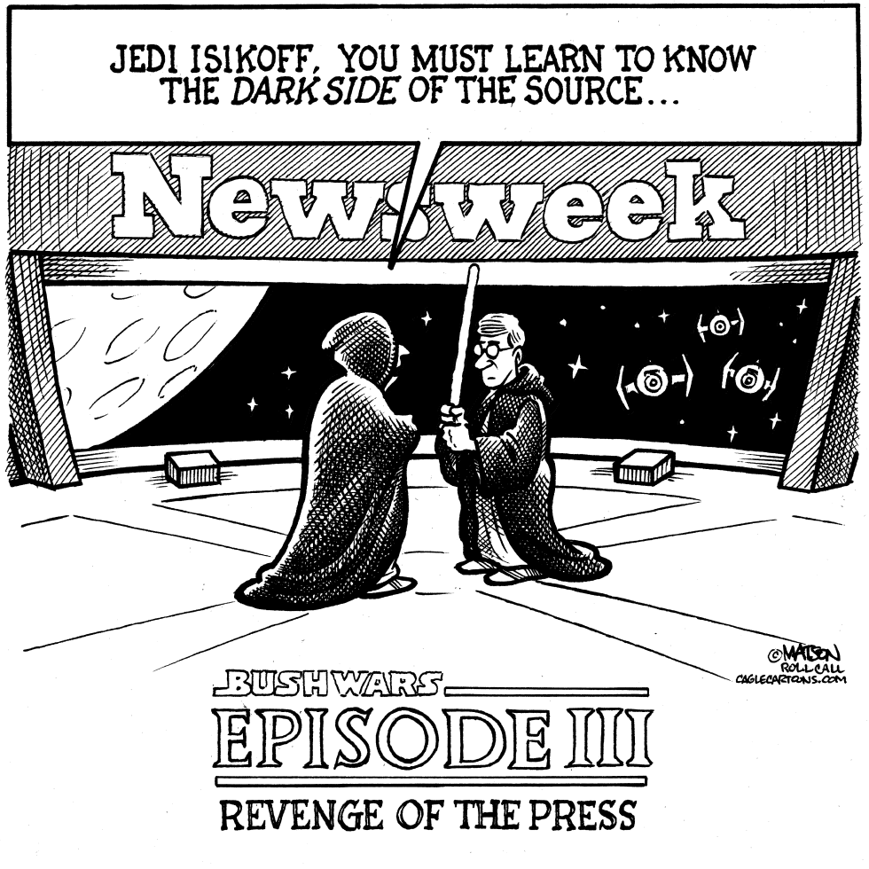  NEWSWEEK JEDI MICHAEL ISIKOFF by RJ Matson