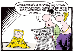 2014 A BLACK EYE YEAR FOR DISEASE CONTROL by Ingrid Rice