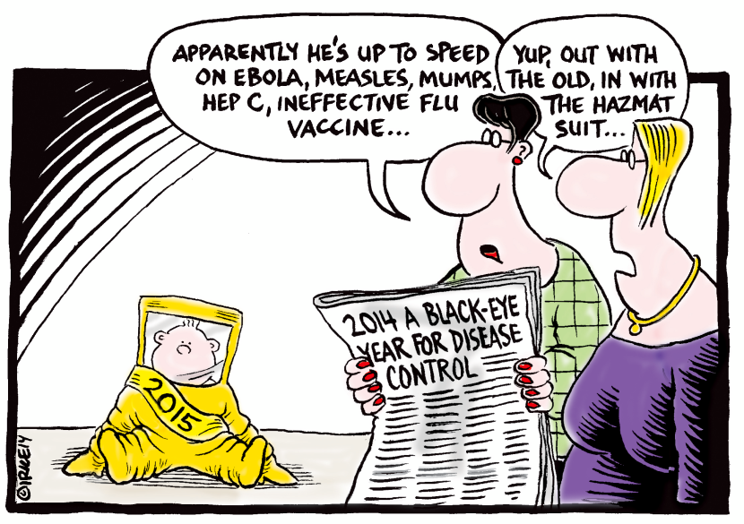 2014 A Black Eye Year for Disease Control