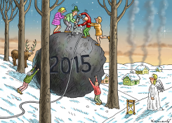 NEW YEAR 2015 by Marian Kamensky