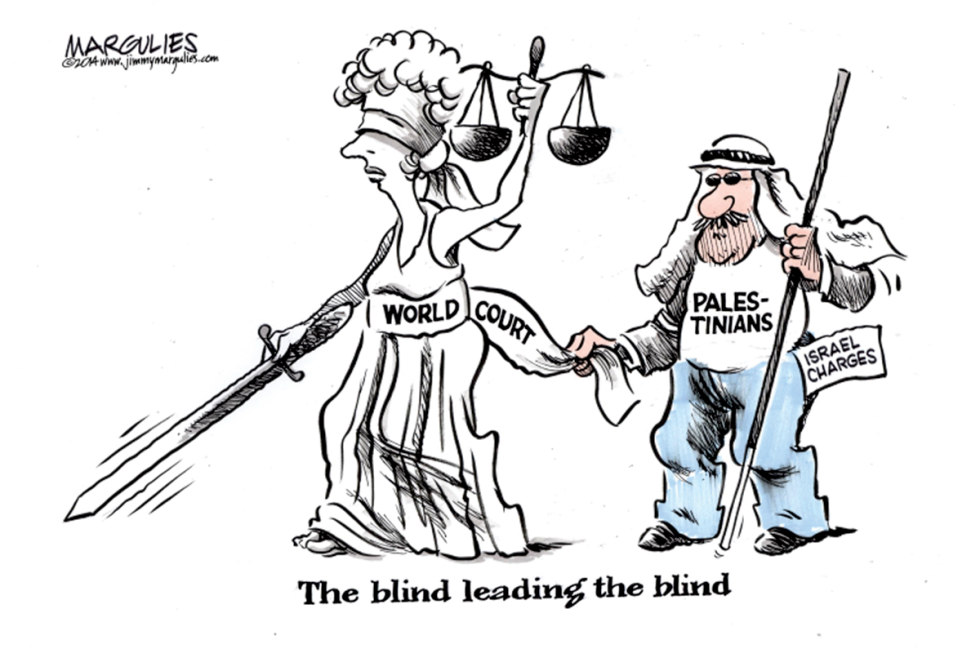 Palestinians and the World Court color