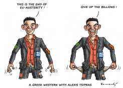 GREEK WESTERN WITH ALEXIS TSIPRAS by Marian Kamensky
