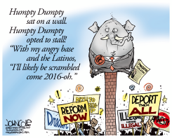 HUMPTY GOP  by John Cole