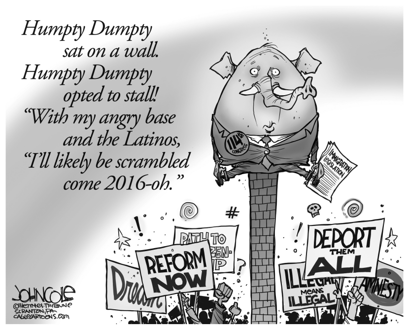 Humpty GOP BW