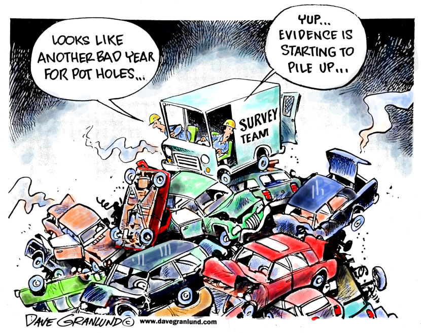 Pot holes