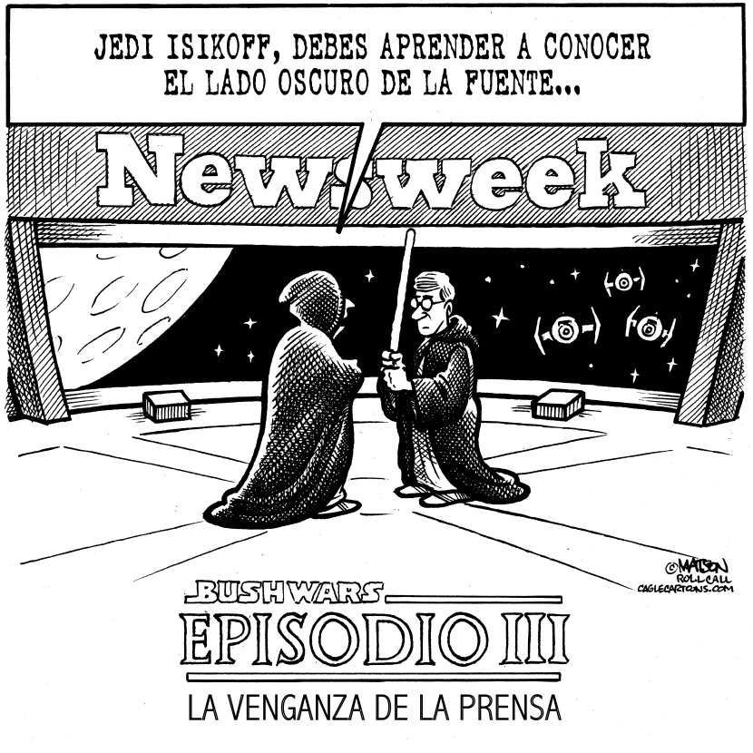 El Jedi Michael Isikoff de Newsweek