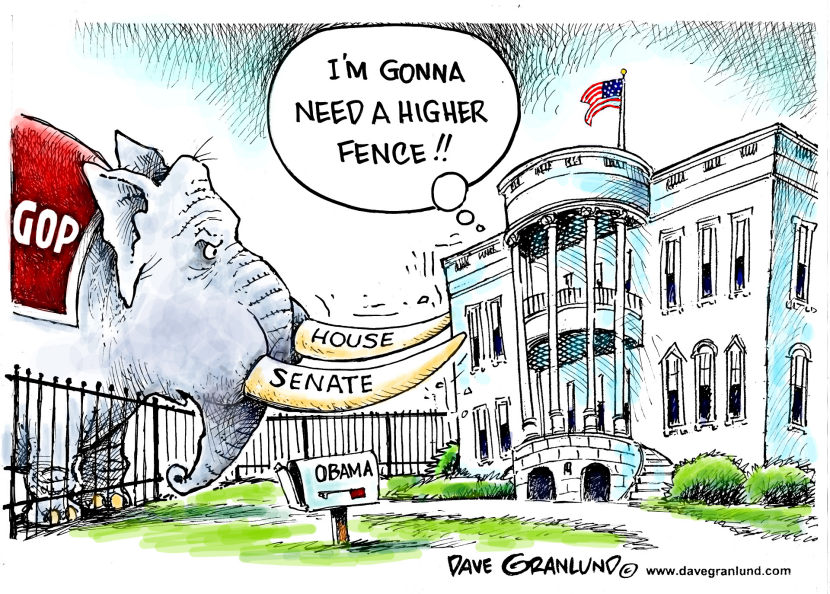 GOP vs Obama 2015