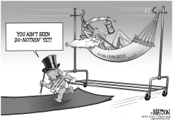 BABY NEW CONGRESS VOWS TO DO NOTHING IN 2015 by R.J. Matson