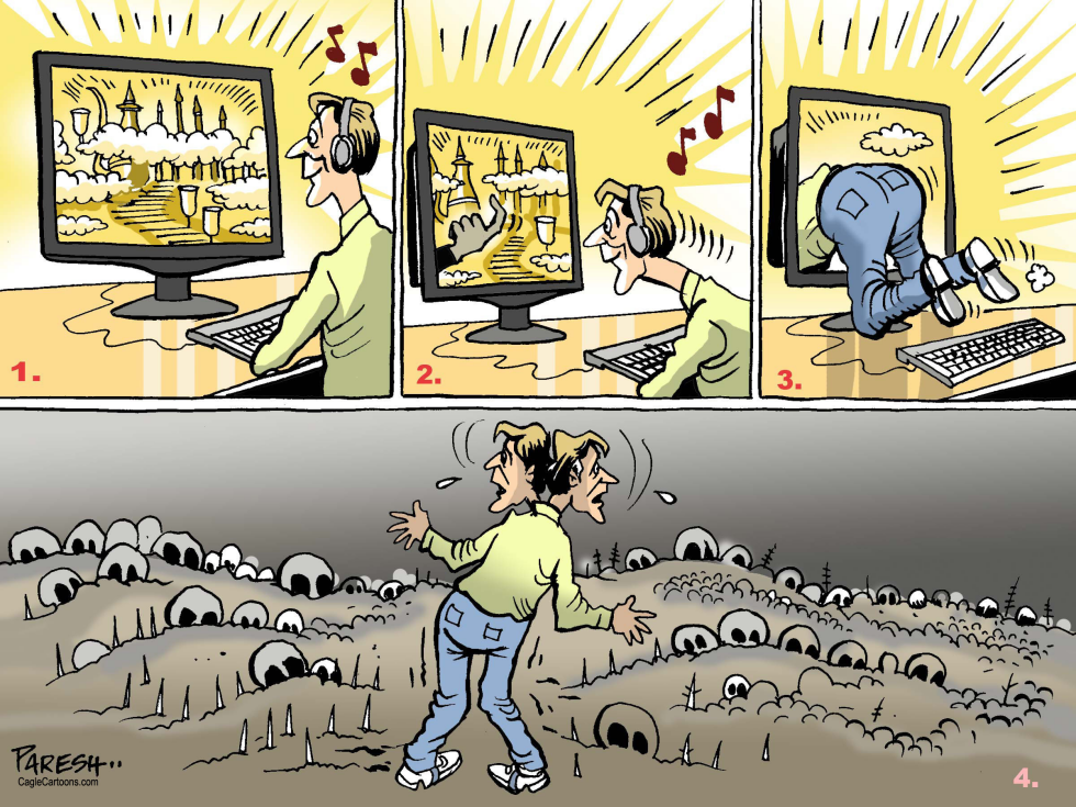  LURING THE YOUTH by Paresh Nath