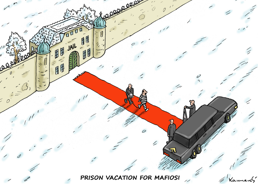 Prison Vacation for Mafiosi