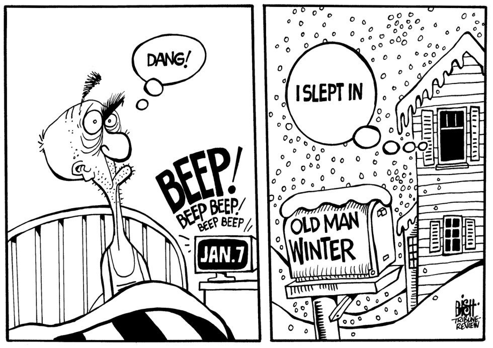 WINTER AWAKENS, B/W