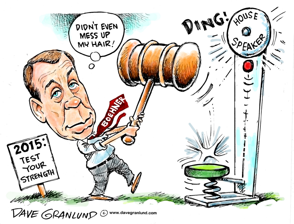  BOEHNER SPEAKER 2015 by Dave Granlund