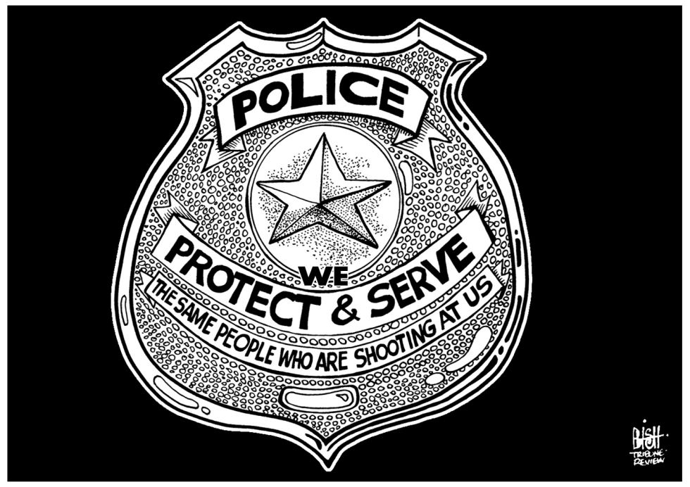BADGE OF HONOR, B/W
