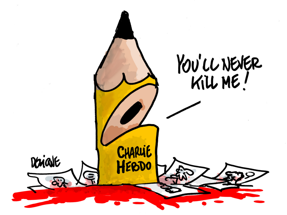 Charlie Hebdo still alive