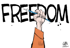 FREEDOM  by Cam Cardow
