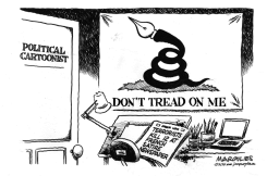 TERROR ATTACK ON FRENCH SATIRE NEWSPAPER  by Jimmy Margulies