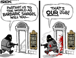 FRANCE TERROR  by Steve Sack