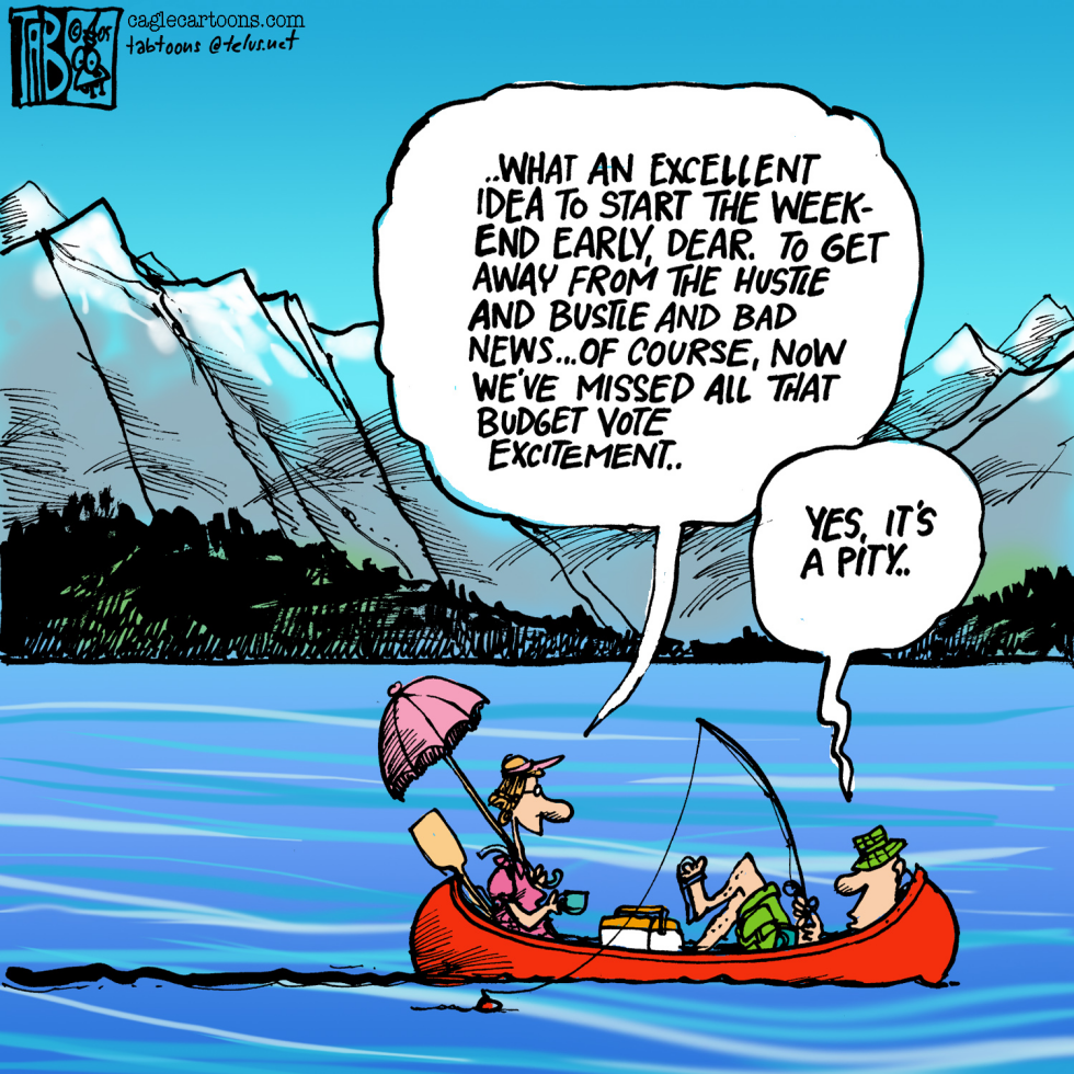 CANADA Long weekend budget vote COLOUR
