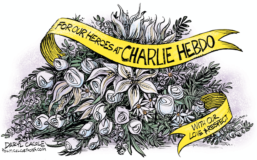 With Our Love to Charlie Hebdo COLOR