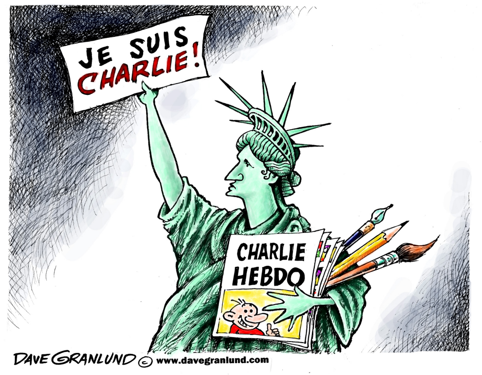 Charlie Hebdo tribute