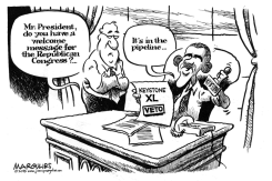 OBAMA AND NEW REPUBLICAN CONGRESS by Jimmy Margulies