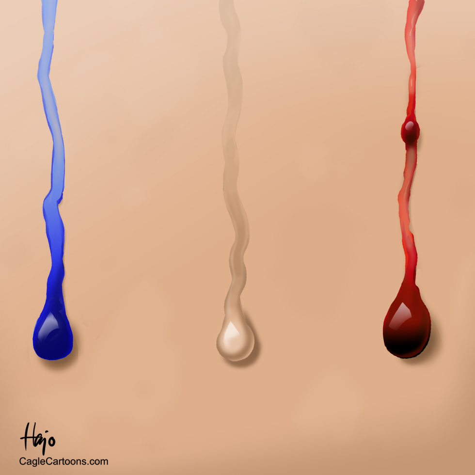  INK, TEARS AND BLOOD by Hajo de Reijger