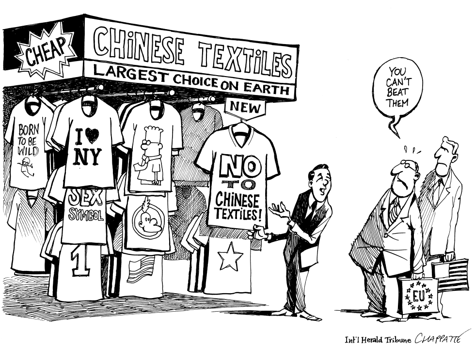 Chinese T-shirts Invasion
