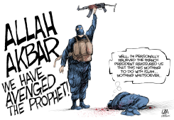 NOT ISLAM  by Cam Cardow