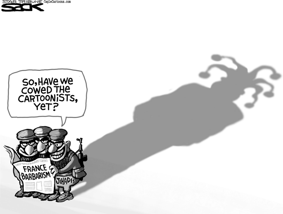 Cartoonist v Jihadis