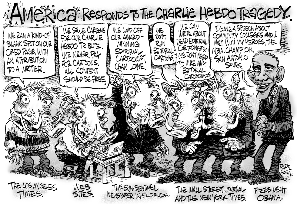 American Response to the Charlie Hebdo Tragedy