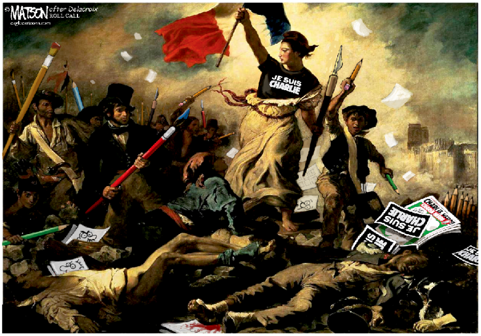 Libertad Guiando al Pueblo / COLOR