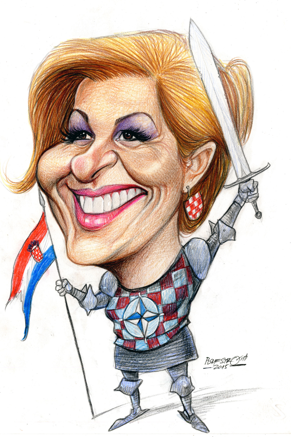 Kolinda Grabar Kitarovic, first croatian lady