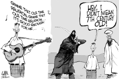 OLD TIME RELIGION by Cam Cardow