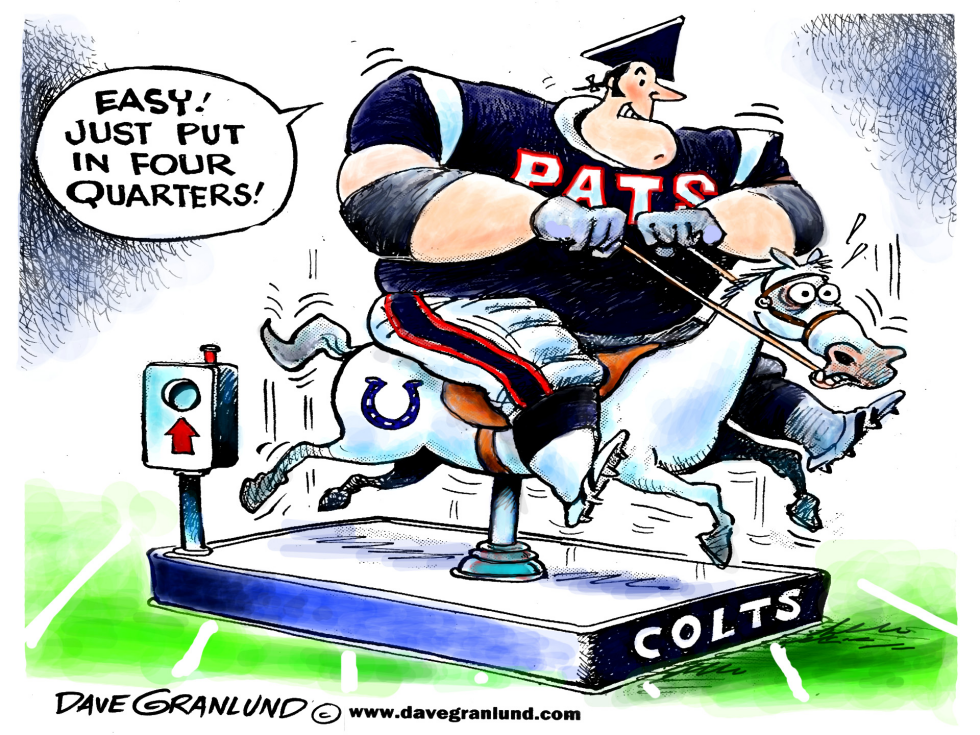 Patriots ride Colts
