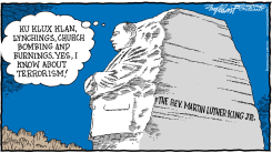 MLK DAY by Bob Englehart