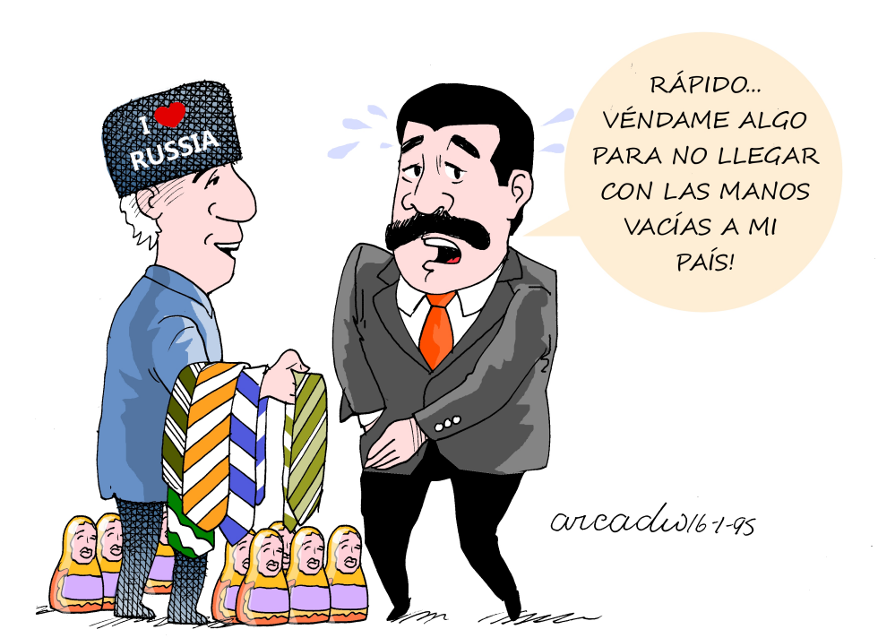 Maduro con las manos vacías