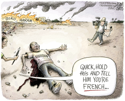 BOKO HARAM  by Adam Zyglis