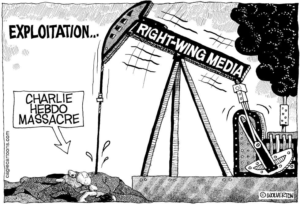 Exploiting Charlie Hebdo