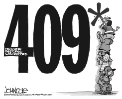PATERNO'S ASTERISK BW by John Cole