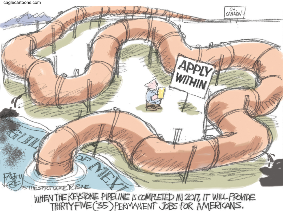  KEYSTONE JOBS by Pat Bagley