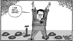 BILL BELICHICK by Bob Englehart